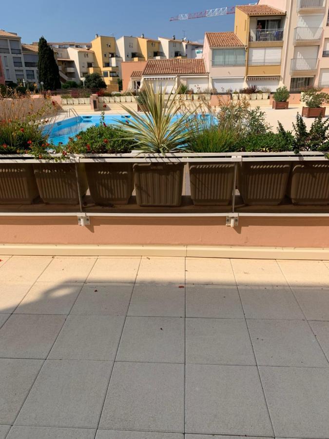 Grand T3 Piscine, Garage Centre Port Apartment Agde Ngoại thất bức ảnh