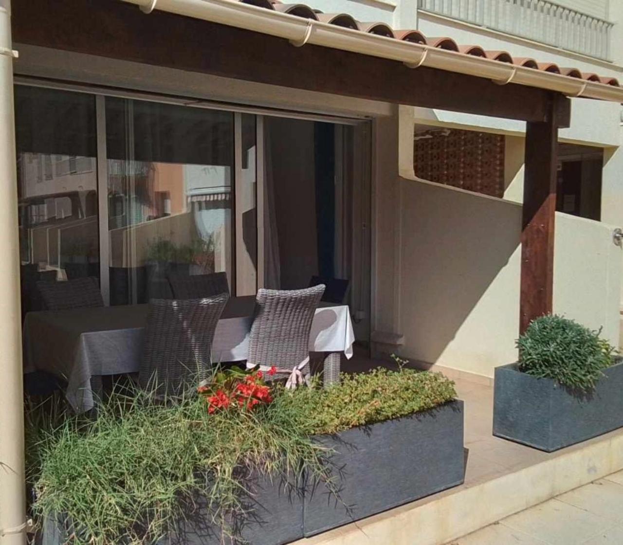 Grand T3 Piscine, Garage Centre Port Apartment Agde Ngoại thất bức ảnh